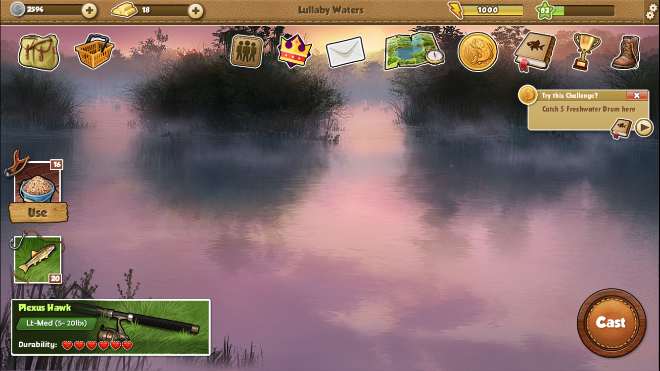 Screenshot of gameplay