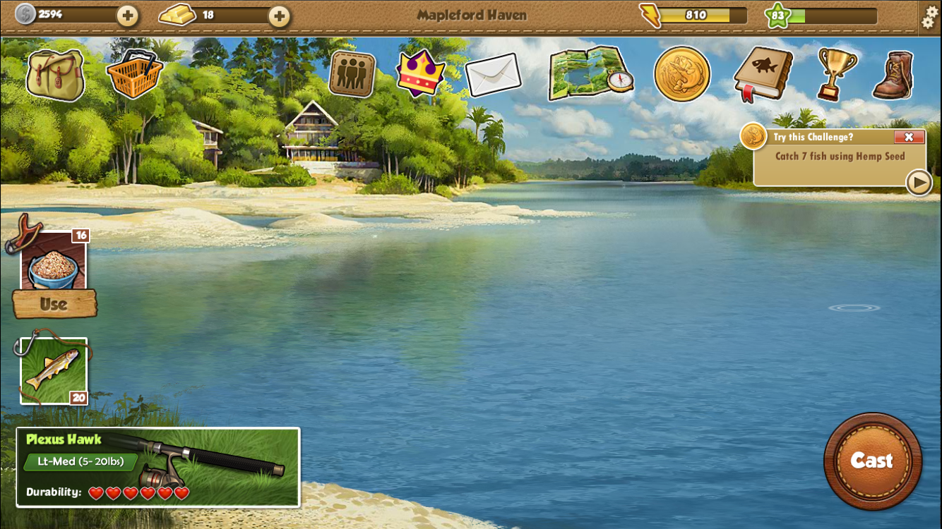 Screenshot of gameplay